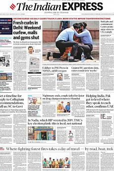 The Indian Express Delhi - April 16th 2021
