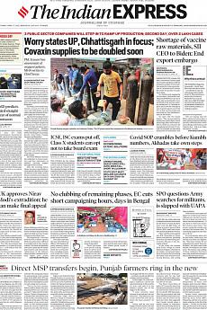 The Indian Express Delhi - April 17th 2021