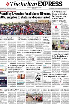 The Indian Express Delhi - April 20th 2021