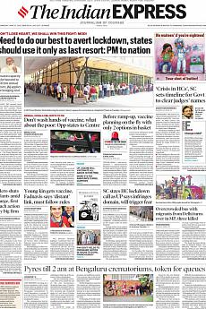 The Indian Express Delhi - April 21st 2021