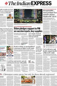 The Indian Express Delhi - April 27th 2021