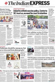 The Indian Express Delhi - May 10th 2021