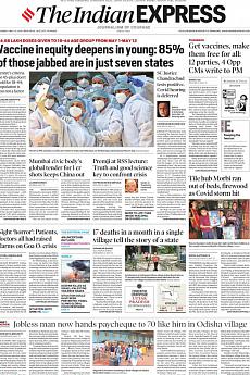 The Indian Express Delhi - May 13th 2021