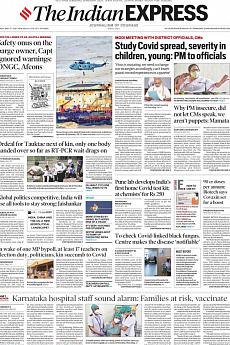 The Indian Express Delhi - May 21st 2021