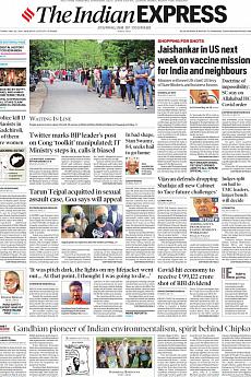 The Indian Express Delhi - May 22nd 2021