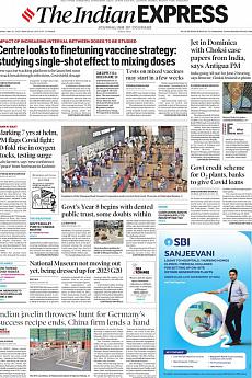 The Indian Express Delhi - May 31st 2021