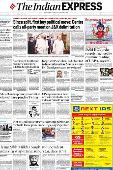 The Indian Express Delhi - June 19th 2021