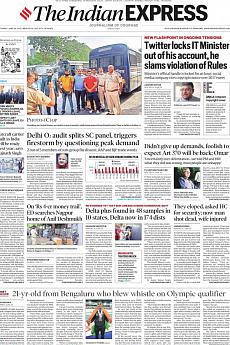 The Indian Express Delhi - June 26th 2021
