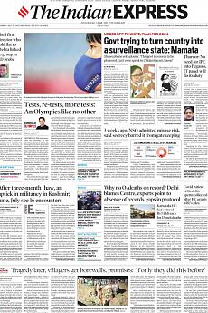 The Indian Express Delhi - July 22nd 2021