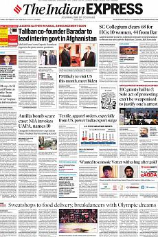 The Indian Express Delhi - September 4th 2021