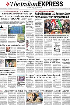 The Indian Express Delhi - September 22nd 2021