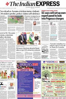 The Indian Express Delhi - September 24th 2021