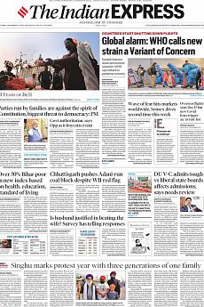 The Indian Express Delhi - November 27th 2021