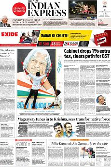 The New Indian Express Kozhikode - July 28th 2016