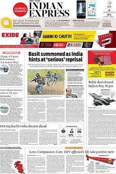 The New Indian Express Kozhikode - September 22nd 2016