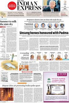 The New Indian Express Kozhikode - January 26th 2017