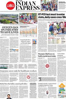 The New Indian Express Kozhikode - April 19th 2021