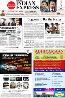 The New Indian Express Chennai - July 7th 2016