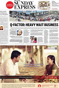 The New Indian Express Chennai - November 13th 2016