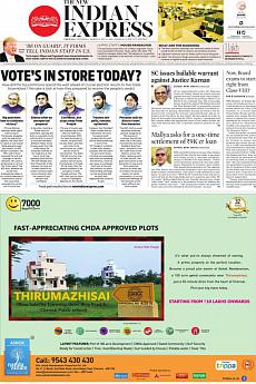 The New Indian Express Chennai - March 11th 2017