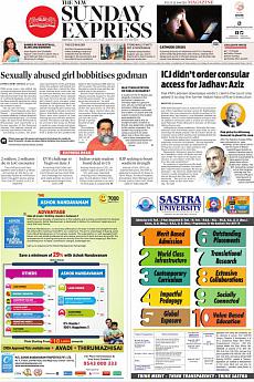 The New Indian Express Chennai - May 21st 2017