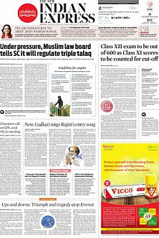 The New Indian Express Chennai - May 23rd 2017