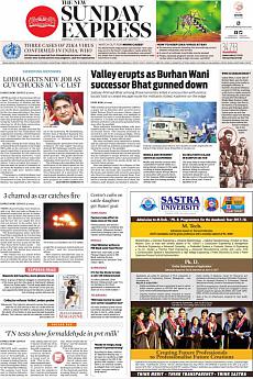 The New Indian Express Chennai - May 28th 2017