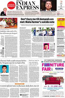 The New Indian Express Chennai - June 9th 2017