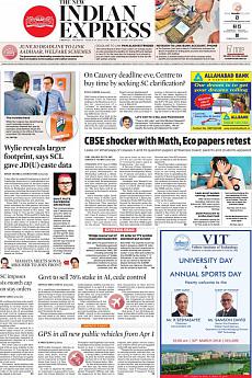 The New Indian Express Chennai - March 29th 2018