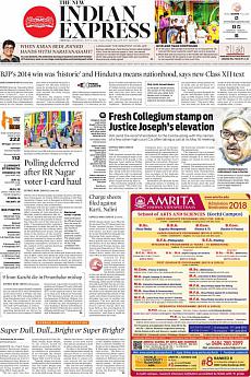 The New Indian Express Chennai - May 12th 2018