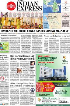 The New Indian Express Chennai - April 22nd 2019