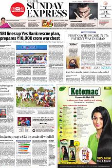 The New Indian Express Chennai - March 8th 2020