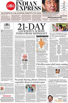 The New Indian Express Chennai - March 25th 2020