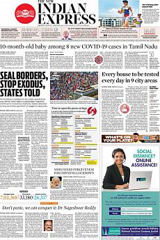 The New Indian Express Chennai - March 30th 2020
