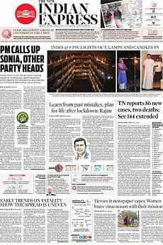 The New Indian Express Chennai - April 6th 2020