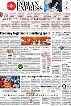The New Indian Express Chennai - April 28th 2020