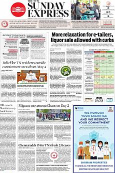The New Indian Express Chennai - May 3rd 2020