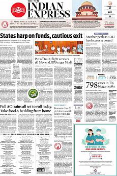 The New Indian Express Chennai - May 12th 2020