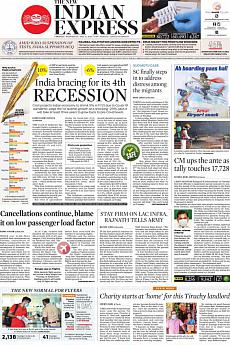 The New Indian Express Chennai - May 27th 2020