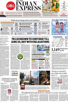 The New Indian Express Chennai - June 1st 2020