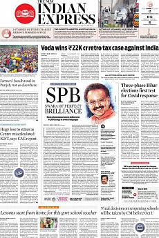 The New Indian Express Chennai - September 26th 2020