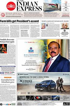 The New Indian Express Chennai - September 28th 2020