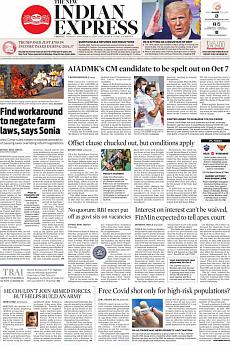 The New Indian Express Chennai - September 29th 2020
