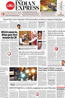 The New Indian Express Chennai - November 17th 2020