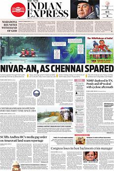 The New Indian Express Chennai - November 26th 2020