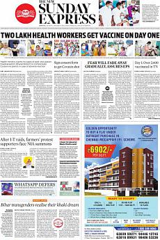 The New Indian Express Chennai - January 17th 2021