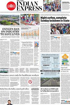 The New Indian Express Chennai - April 19th 2021