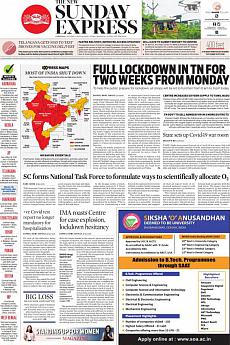 The New Indian Express Chennai - May 9th 2021