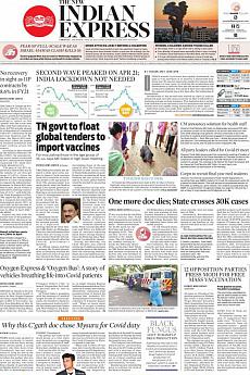 The New Indian Express Chennai - May 13th 2021