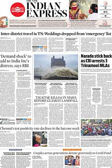 The New Indian Express Chennai - May 18th 2021